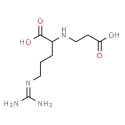ChemSpider 2D Image | N2-(2-carboxyethyl)arginine | C9H18N4O4