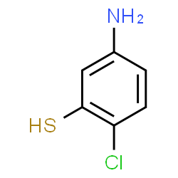 ChemSpider 2D Image | 5-Amino-2-chlorobenzenethiol | C6H6ClNS