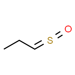 ChemSpider 2D Image | Syn-Propanethial-S-oxide | C3H6OS