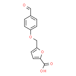 ChemSpider 2D Image | 5-[(4-Formylphenoxy)methyl]-2-furoic acid | C13H10O5