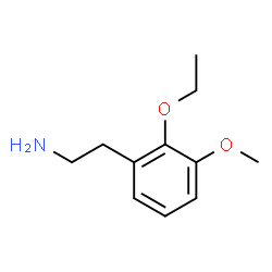 ChemSpider 2D Image | 2-Ethoxy-3-methoxybenzeneethanamine | C11H17NO2