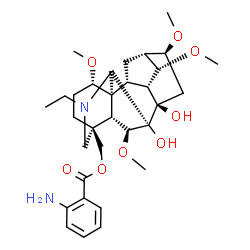 ChemSpider 2D Image | anthranoyllycoctonine | C32H46N2O8