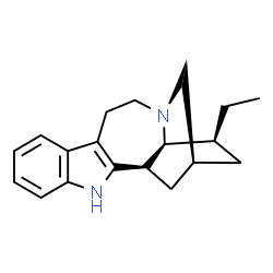 ChemSpider 2D Image | (2alpha)-Ibogamine | C19H24N2