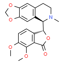 ChemSpider 2D Image | a-Hydrastine | C21H21NO6