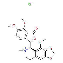 ChemSpider 2D Image | Noscapine hydrochloride | C22H24ClNO7