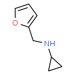 ChemSpider 2D Image | N-Cyclopropyl-2-furanmethanamine | C8H11NO