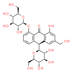 ChemSpider 2D Image | Cascaroside A | C27H32O14
