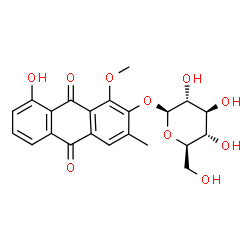 ChemSpider 2D Image | gluco-obtusifolin | C22H22O10