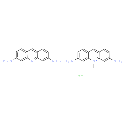 ChemSpider 2D Image | ACRIFLAVINE | C27H25ClN6