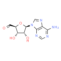 ChemSpider 2D Image | 5'-dehydroadenosine | C10H11N5O4
