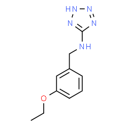 ChemSpider 2D Image | N-(3-Ethoxybenzyl)-2H-tetrazol-5-amine | C10H13N5O