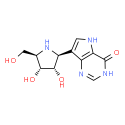 ChemSpider 2D Image | Forodesine | C11H14N4O4