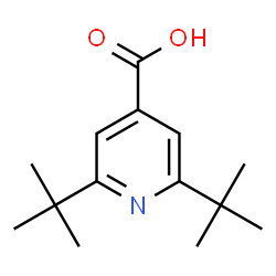 ChemSpider 2D Image | 2,6-Di-tert-butylisonicotinic acid | C14H21NO2