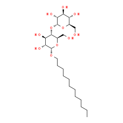 ChemSpider 2D Image | Dodecyl a-D-maltopyranoside | C24H46O11