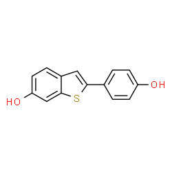 ChemSpider 2D Image | RALOXIFENE CORE | C14H10O2S
