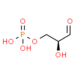 ChemSpider 2D Image | L-Glyceraldehyde 3-phosphate | C3H7O6P