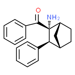 ChemSpider 2D Image | (2-AMINO-3-PHENYL-BICYCLO[2.2.1]HEPT-2-YL)-PHENYL-METHANONE | C20H21NO