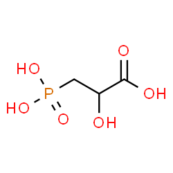 ChemSpider 2D Image | 2-Hydroxy-3-phosphonopropanoic acid | C3H7O6P