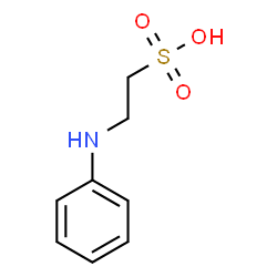 ChemSpider 2D Image | N-Phenyltaurine | C8H11NO3S