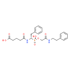 ChemSpider 2D Image | 8-benzyl-7-hydroxy-4,10-dioxo-1-phenyl-6-oxa-3,9-diaza-7-phosphatetradecan-14-oic acid 7-oxide | C23H29N2O7P