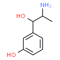 ChemSpider 2D Image | meta-Hydroxynorephedrine | C9H13NO2