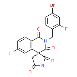 ChemSpider 2D Image | (R)-minalrestat | C19H11BrF2N2O4