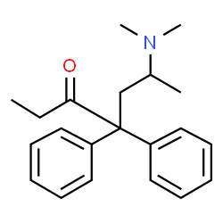 ChemSpider 2D Image | Methadone | C21H27NO