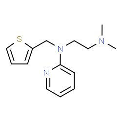ChemSpider 2D Image | Methapyrilene | C14H19N3S