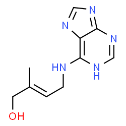 ChemSpider 2D Image | trans-Zeatin | C10H13N5O