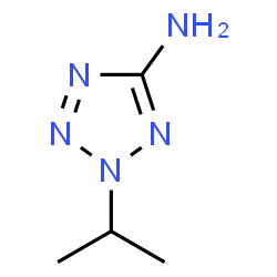 ChemSpider 2D Image | 2-Isopropyl-2H-tetrazol-5-amine | C4H9N5