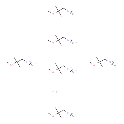 ChemSpider 2D Image | 1-Isocyano-2-methoxy-2-methylpropane - (~99~Tc)technetium (6:1) | C36H66N6O699Tc