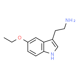 ChemSpider 2D Image | 2-(5-Ethoxy-1H-indol-3-yl)ethanamine | C12H16N2O