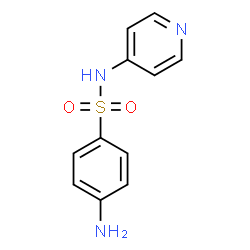ChemSpider 2D Image | 4-amino-N-pyridin-4-ylbenzenesulfonamide | C11H11N3O2S