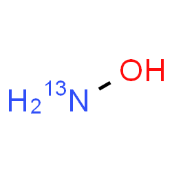 ChemSpider 2D Image | (~13~N)Hydroxylamine | H313NO