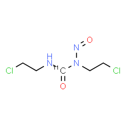 ChemSpider 2D Image | 1,3-Bis(2-chloroethyl)-1-nitroso(~11~C)urea | C411CH9Cl2N3O2