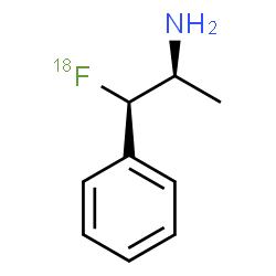 ChemSpider 2D Image | (1R,2S)-1-(~18~F)Fluoro-1-phenyl-2-propanamine | C9H1218FN