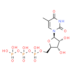 ChemSpider 2D Image | 5-Methyluridine triphosphate | C10H17N2O15P3