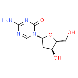 ChemSpider 2D Image | Decitabine | C8H12N4O4