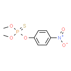 ChemSpider 2D Image | Parathion methyl | C8H10NO5PS