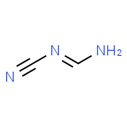 ChemSpider 2D Image | N-Cyanoimidoformamide | C2H3N3