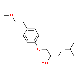 ChemSpider 2D Image | Metoprolol | C15H25NO3