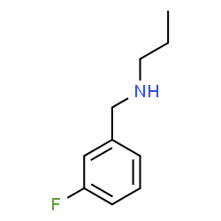 ChemSpider 2D Image | N-(3-Fluorobenzyl)-1-propanamine | C10H14FN