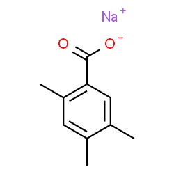 ChemSpider 2D Image | Sodium 2,4,5-trimethylbenzoate | C10H11NaO2