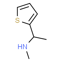 ChemSpider 2D Image | N-Methyl-1-(2-thienyl)ethanamine | C7H11NS