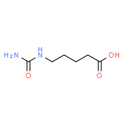 ChemSpider 2D Image | delta-Ureidovaleric acid | C6H12N2O3