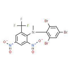 ChemSpider 2D Image | bromethalin | C14H7Br3F3N3O4