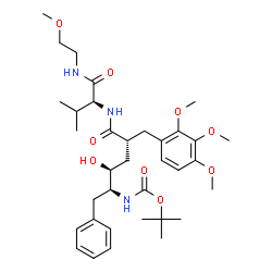 ChemSpider 2D Image | lasinavir | C35H53N3O9