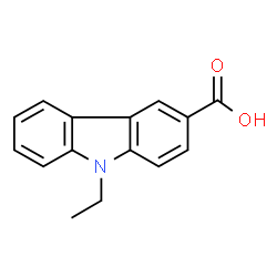 ChemSpider 2D Image | 9-ethylcarbazole-3-carboxylic acid | C15H13NO2