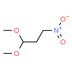 ChemSpider 2D Image | 1,1-Dimethoxy-3-nitropropane | C5H11NO4