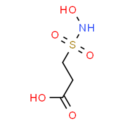 ChemSpider 2D Image | 3-(Hydroxysulfamoyl)propanoic acid | C3H7NO5S